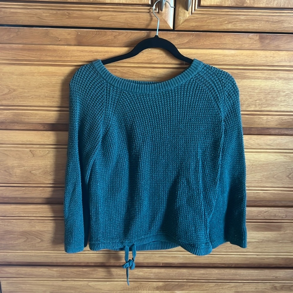 Madewell drawstring sweater